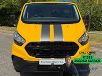 USED 2021 70 FORD TRANSIT CUSTOM 2.0 340 Eco Blue Leader Panel Van  Rear Tailgate H1 Euro 6 130PS 