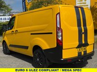 USED 2021 70 FORD TRANSIT CUSTOM 2.0 340 Eco Blue Leader Panel Van  Rear Tailgate H1 Euro 6 130PS 