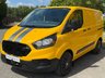 USED 2021 70 FORD TRANSIT CUSTOM 2.0 340 Eco Blue Leader Panel Van  Rear Tailgate H1 Euro 6 130PS 