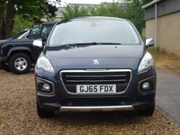 USED 2015 65 PEUGEOT 3008 1.6 BlueHDi Allure SUV 5dr Diesel Manual Euro 6 (s/s) (120 ps) www.suffolkcarcentre.co.uk - Located at Reydon