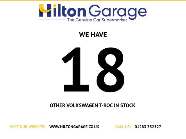 USED 2019 69 Volkswagen T-Roc 1.5 TSI Gpf Evo R-Line Suv 5dr Petrol DSg Euro 6 (s/S) (150 Ps) - Sat Nav + Climate Control