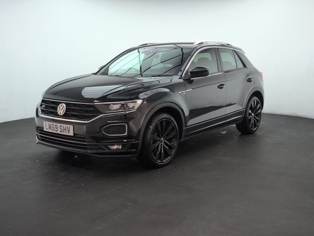USED 2019 69 Volkswagen T-Roc 1.5 TSI Gpf Evo R-Line Suv 5dr Petrol DSg Euro 6 (s/S) (150 Ps) - Sat Nav + Climate Control