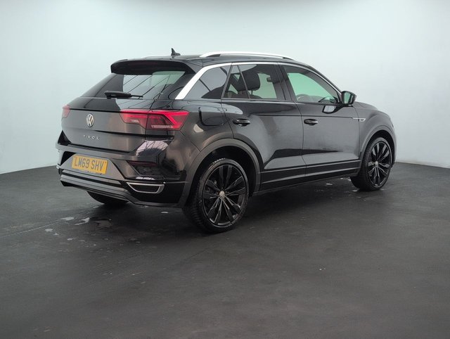 USED 2019 69 Volkswagen T-Roc 1.5 TSI Gpf Evo R-Line Suv 5dr Petrol DSg Euro 6 (s/S) (150 Ps) - Sat Nav + Climate Control