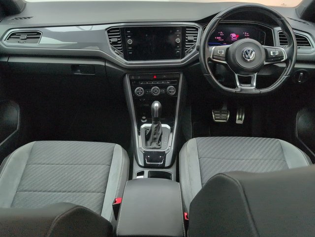 USED 2019 69 Volkswagen T-Roc 1.5 TSI Gpf Evo R-Line Suv 5dr Petrol DSg Euro 6 (s/S) (150 Ps) - Sat Nav + Climate Control