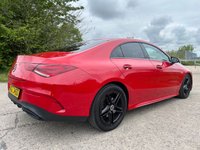 USED 2019 19 MERCEDES-BENZ CLA 1.3 CLA200 AMG Line (Premium) Coupe 4dr Petrol 7G-DCT Euro 6 (s/s) (163 ps) SEAT COMFORT PACKAGE + AMBIENT LIGHTING + AMG BODY-STYLING + REVERSING CAMERA + PARKING PACKAGE + HEATED FRONT SEATS + MIRROR PACKAGE + SAT NAV + LUXURY AUTOMATIC CLIMATE CONTROL + CRUISE CONTROL + LIVE TRAFFIC & MAP UPDATES + PRIVACY GLASS + DAB RADIO + ELECTRIC PARKING BRAKE + LOWERED COMFORT SUSPENSION + 18' BLACK AMG ALLOY WHEELS WITH TPMS
