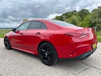 USED 2019 19 MERCEDES-BENZ CLA 1.3 CLA200 AMG Line (Premium) Coupe 4dr Petrol 7G-DCT Euro 6 (s/s) (163 ps) SEAT COMFORT PACKAGE + AMBIENT LIGHTING + AMG BODY-STYLING + REVERSING CAMERA + PARKING PACKAGE + HEATED FRONT SEATS + MIRROR PACKAGE + SAT NAV + LUXURY AUTOMATIC CLIMATE CONTROL + CRUISE CONTROL + LIVE TRAFFIC & MAP UPDATES + PRIVACY GLASS + DAB RADIO + ELECTRIC PARKING BRAKE + LOWERED COMFORT SUSPENSION + 18' BLACK AMG ALLOY WHEELS WITH TPMS