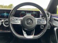 USED 2019 19 MERCEDES-BENZ CLA 1.3 CLA200 AMG Line (Premium) Coupe 4dr Petrol 7G-DCT Euro 6 (s/s) (163 ps) SEAT COMFORT PACKAGE + AMBIENT LIGHTING + AMG BODY-STYLING + REVERSING CAMERA + PARKING PACKAGE + HEATED FRONT SEATS + MIRROR PACKAGE + SAT NAV + LUXURY AUTOMATIC CLIMATE CONTROL + CRUISE CONTROL + LIVE TRAFFIC & MAP UPDATES + PRIVACY GLASS + DAB RADIO + ELECTRIC PARKING BRAKE + LOWERED COMFORT SUSPENSION + 18' BLACK AMG ALLOY WHEELS WITH TPMS