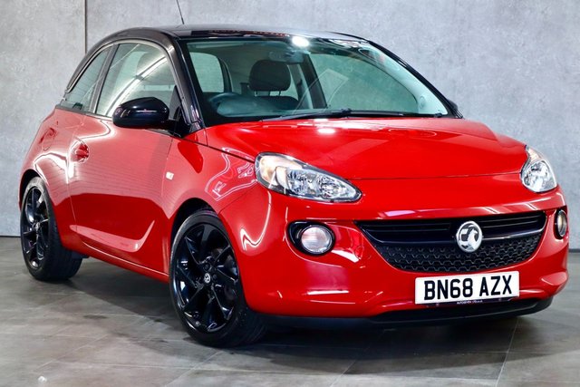2018 68 Vauxhall Adam 1.2i ENERGISED Hatchback 3dr Petrol Manual Euro 6 (70 ps)
