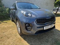 USED 2017 17 KIA SPORTAGE 1.7 CRDi 3 SUV 5dr Diesel Manual Euro 6 (s/s) (114 bhp) 1 OWNER CAR+MOT JUNE 2026+READY TO DRIVE AWAY