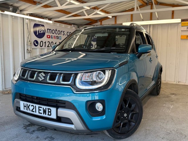 2021 21 SUZUKI IGNIS 1.2 Dualjet MHEV SZ5 Hatchback 5dr Petrol Hybrid Manual Euro 6 (s/s) (83 ps)+1 OWNER FROM NEW+HISTORY+MEDIA+NAVIGATION+PRIVACY+ALLOYS+CLIMATE+BLUETOOTH+ 1 OWNER FROM NEW+FSH+CAMERA+ALLOYS+CLIMATE+PRIVACY+BLUETOOTH+MEDIA+NAV+USB+AUX+DAB+CRUISE+HPI CLEAR