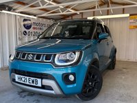USED 2021 21 SUZUKI IGNIS 1.2 Dualjet MHEV SZ5 Hatchback 5dr Petrol Hybrid Manual Euro 6 (s/s) (83 ps)+1 OWNER FROM NEW+HISTORY+MEDIA+NAVIGATION+PRIVACY+ALLOYS+CLIMATE+BLUETOOTH+ 1 OWNER FROM NEW+FSH+CAMERA+ALLOYS+CLIMATE+PRIVACY+BLUETOOTH+MEDIA+NAV+USB+AUX+DAB+CRUISE+HPI CLEAR