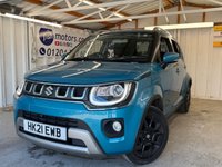 USED 2021 21 SUZUKI IGNIS 1.2 Dualjet MHEV SZ5 Hatchback 5dr Petrol Hybrid Manual Euro 6 (s/s) (83 ps)+1 OWNER FROM NEW+HISTORY+MEDIA+NAVIGATION+PRIVACY+ALLOYS+CLIMATE+BLUETOOTH+ 1 OWNER FROM NEW+FSH+CAMERA+ALLOYS+CLIMATE+PRIVACY+BLUETOOTH+MEDIA+NAV+USB+AUX+DAB+CRUISE+HPI CLEAR