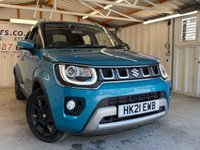 USED 2021 21 SUZUKI IGNIS 1.2 Dualjet MHEV SZ5 Hatchback 5dr Petrol Hybrid Manual Euro 6 (s/s) (83 ps)+1 OWNER FROM NEW+HISTORY+MEDIA+NAVIGATION+PRIVACY+ALLOYS+CLIMATE+BLUETOOTH+ 1 OWNER FROM NEW+FSH+CAMERA+ALLOYS+CLIMATE+PRIVACY+BLUETOOTH+MEDIA+NAV+USB+AUX+DAB+CRUISE+HPI CLEAR