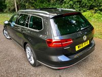 USED 2018 18 VOLKSWAGEN PASSAT 1.4 TSI GT Estate 5dr Petrol DSG Euro 6 (s/s) (125 ps) PANORAMIC GLASS SUNROOF//ACTIVE -CRUISE CONTROL//APPLE-PLAY//FULL VW SERVICE HISTORY//FRONT AND REAR PARK SENSORS//ERGO-COMFORT SEATS//1/2 SUEDE /LEATHER HEATED FRONT SEATS//MULTI -FUNCTION STEERING//18' ALLOYS//ELECTRIC FOLDING MIRRORS (125 ps) PANORAMIC GLASS SUNROOF//ACTIVE -CRUISE CONTROL//APPLE-PLAY//FULL VW SERVICE HISTORY//FRONT AND REAR PARK SENSORS//ERGO-COMFORT SEATS//1/2 SUEDE /LEATHER HEATED FRONT SEATS//MULTI -FUNCTION STEERING//18' ALLOYS/