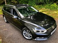 USED 2018 18 VOLKSWAGEN PASSAT 1.4 TSI GT Estate 5dr Petrol DSG Euro 6 (s/s) (125 ps) PANORAMIC GLASS SUNROOF//ACTIVE -CRUISE CONTROL//APPLE-PLAY//FULL VW SERVICE HISTORY//FRONT AND REAR PARK SENSORS//ERGO-COMFORT SEATS//1/2 SUEDE /LEATHER HEATED FRONT SEATS//MULTI -FUNCTION STEERING//18' ALLOYS//ELECTRIC FOLDING MIRRORS (125 ps) PANORAMIC GLASS SUNROOF//ACTIVE -CRUISE CONTROL//APPLE-PLAY//FULL VW SERVICE HISTORY//FRONT AND REAR PARK SENSORS//ERGO-COMFORT SEATS//1/2 SUEDE /LEATHER HEATED FRONT SEATS//MULTI -FUNCTION STEERING//18' ALLOYS/