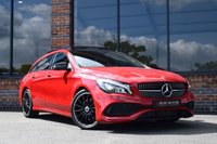USED 2019 19 MERCEDES-BENZ CLA 2.1 CLA220d AMG Line Night Edition (Plus) Shooting Brake 5dr Diesel 7G-DCT Euro 6 (s/s) (170 ps) PAN ROOF / NIGHT PACK / H&K