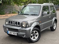 USED 2007 07 SUZUKI JIMNY 1.3 JLX+ SUV 3dr Petrol Manual (174 g/km, 83 bhp) 