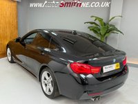 USED 2018 68 BMW 4 SERIES GRAN COUPE 3.0 430d M Sport Hatchback 5dr Diesel Auto Euro 6 (s/s) (258 ps) BLACK WITH BLACK M SPORT LEATHER