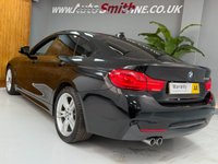 USED 2018 68 BMW 4 SERIES GRAN COUPE 3.0 430d M Sport Hatchback 5dr Diesel Auto Euro 6 (s/s) (258 ps) BLACK WITH BLACK M SPORT LEATHER