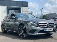 USED 2021 21 MERCEDES-BENZ C-CLASS 2.0 C300de 13.5kWh Sport Edition Estate 5dr Diesel Plug-in Hybrid G-Tronic+ Euro 6 (s/s) (306 ps)+1 OWNER FROM NEW+2 KEYS+2 CABLES+FSH+MEDIA+BIG NAV+BLUETOOTH+LEATHER SEATS+PRIVACY+ 2 KEYS+1 OWNER FROM NEW+FSH+2 CABLES+FULL LEATHER SEATS+CLIMATE+PARK CONTROL+PRIVACY+BIG NAV+18" ALLOYS+BLUETOOTH+MEDIA+USB+AUX+DAB+CRUISE+HEATED FRONT SEATS+HPI CLEAR