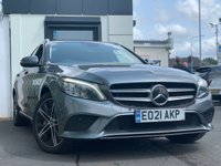 USED 2021 21 MERCEDES-BENZ C-CLASS 2.0 C300de 13.5kWh Sport Edition Estate 5dr Diesel Plug-in Hybrid G-Tronic+ Euro 6 (s/s) (306 ps)+1 OWNER FROM NEW+2 KEYS+2 CABLES+FSH+MEDIA+BIG NAV+BLUETOOTH+LEATHER SEATS+PRIVACY+ 2 KEYS+1 OWNER FROM NEW+FSH+2 CABLES+FULL LEATHER SEATS+CLIMATE+PARK CONTROL+PRIVACY+BIG NAV+18" ALLOYS+BLUETOOTH+MEDIA+USB+AUX+DAB+CRUISE+HEATED FRONT SEATS+HPI CLEAR