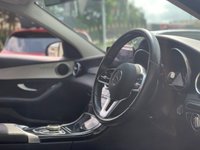 USED 2021 21 MERCEDES-BENZ C-CLASS 2.0 C300de 13.5kWh Sport Edition Estate 5dr Diesel Plug-in Hybrid G-Tronic+ Euro 6 (s/s) (306 ps)+1 OWNER FROM NEW+2 KEYS+2 CABLES+FSH+MEDIA+BIG NAV+BLUETOOTH+LEATHER SEATS+PRIVACY+ 2 KEYS+1 OWNER FROM NEW+FSH+2 CABLES+FULL LEATHER SEATS+CLIMATE+PARK CONTROL+PRIVACY+BIG NAV+18" ALLOYS+BLUETOOTH+MEDIA+USB+AUX+DAB+CRUISE+HEATED FRONT SEATS+HPI CLEAR