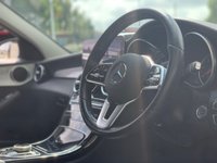 USED 2021 21 MERCEDES-BENZ C-CLASS 2.0 C300de 13.5kWh Sport Edition Estate 5dr Diesel Plug-in Hybrid G-Tronic+ Euro 6 (s/s) (306 ps)+1 OWNER FROM NEW+2 KEYS+2 CABLES+FSH+MEDIA+BIG NAV+BLUETOOTH+LEATHER SEATS+PRIVACY+ 2 KEYS+1 OWNER FROM NEW+FSH+2 CABLES+FULL LEATHER SEATS+CLIMATE+PARK CONTROL+PRIVACY+BIG NAV+18" ALLOYS+BLUETOOTH+MEDIA+USB+AUX+DAB+CRUISE+HEATED FRONT SEATS+HPI CLEAR