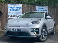USED 2021 21 KIA NIRO 64kWh 4+ SUV 5dr Electric Auto (201 bhp)+1 OWNER FROM NEW+SUNROOF+LEATHER SEATS+DIGITAL DASH+MEDIA+NAVIGATION+BLUETOOTH+CLIMATE+PRIVACY 1 OWNER FROM NEW+DIGITAL DASH+FULL LEATHER SEATS+PARK CONTROL+NAV+PRIVACY+SUNROOF+CLIMATE+BLUETOOTH+MEDIA+USB+AUX+DAB+ALLOYS+CRUISE+HEATED SEATS+HPI CLEAR