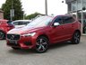 USED 2018 18 VOLVO XC60 2.0 D5 PowerPulse R-Design SUV 5dr Diesel Auto AWD Euro 6 (s/s) (235 ps) Finished in FUSION RED MET metallic with BLACK HEATED leather trim. This upmarket family SUV is sleek, stylish, comfortable and great fun to drive.This Volvo XC60 is one of the safest and most stylish SUVs on sale, and it is a great choice if you are after a family car with a real feel-good factor. Features include Full Heated Leather Seats and Steering Wheel, Winter Pack, Virtual Dash, Power Rear Boot, 19" Alloys, Park Sensors, Sat Nav, DAB and much more.