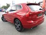USED 2018 18 VOLVO XC60 2.0 D5 PowerPulse R-Design SUV 5dr Diesel Auto AWD Euro 6 (s/s) (235 ps) Finished in FUSION RED MET metallic with BLACK HEATED leather trim. This upmarket family SUV is sleek, stylish, comfortable and great fun to drive.This Volvo XC60 is one of the safest and most stylish SUVs on sale, and it is a great choice if you are after a family car with a real feel-good factor. Features include Full Heated Leather Seats and Steering Wheel, Winter Pack, Virtual Dash, Power Rear Boot, 19" Alloys, Park Sensors, Sat Nav, DAB and much more.