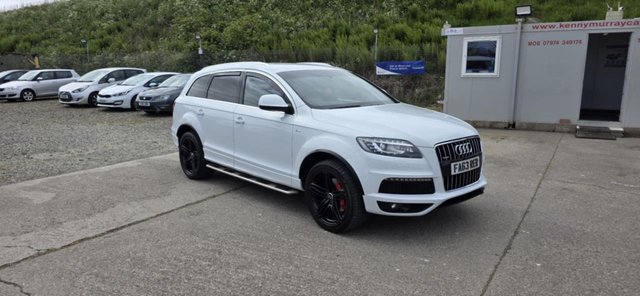 2013 63 Audi Q7 3.0 TDI V6 S line Plus SUV 5dr Diesel Tiptronic quattro Euro 5 (s/s) (245 ps)