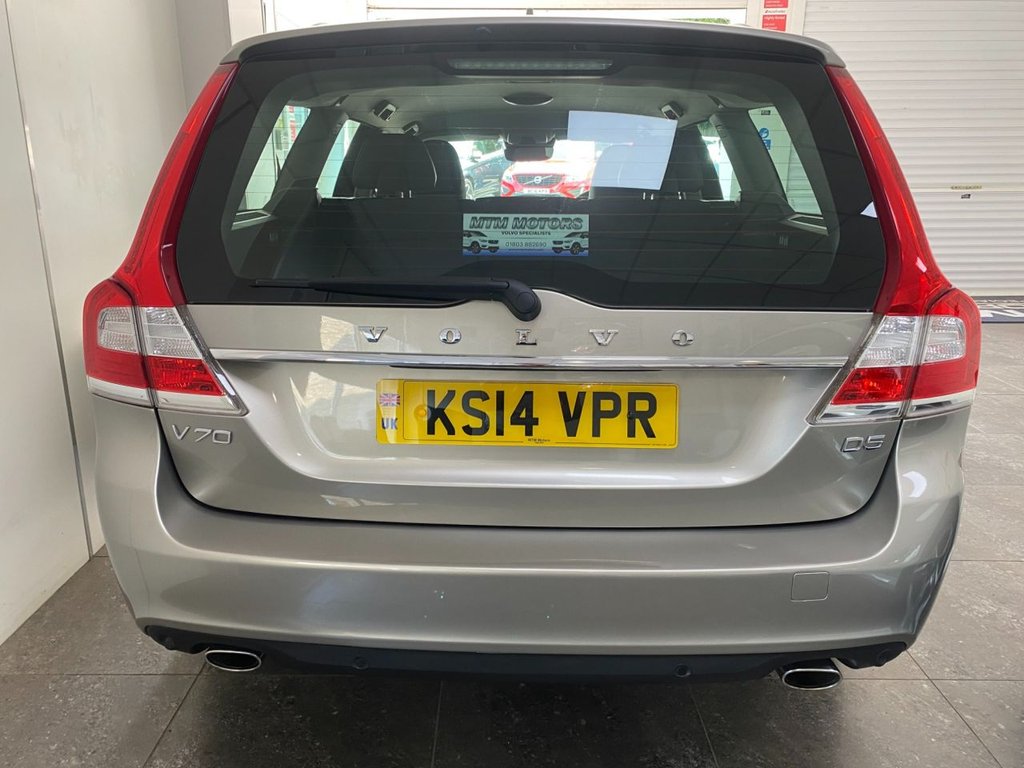 USED 2014 14 VOLVO V70 2.4 D5 SE Lux Estate 5dr Diesel Geartronic Euro 5 (215 ps) DRIVERS SUPPORT PACK / FAMILY PACK