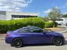 USED 2020 70 BMW M4 3.0 BiTurbo Heritage Edition Coupe 2dr Petrol DCT Euro 6 (s/s) (450 ps)-Factory Extras Worth &pound;9,750-BMW Celebrates its Motorsport heritage with a special edition of the BMW M4 Coupe-Limited to 75 units for the UK-750 Worldwide. Choice of 3 Colours Only-Imola red-Laguna Seca Blue & Velvet Blue metallic. Further distinguishing features of the M4 Edition M Heritage include a decorative strip in the colours of BMW M. It is integrated into the limited edition models carbon fibre reinforced plastic roof.Also new are forged 20-in alloys wheels in matt grey. Inside, there are two tone leather seats with contrast stitching and M Heritage identification within the headrests, carbon dashboard trim designed specifically for the M4 Edition M Heritage and door sill trim with further M Heritage identification. Running in Service complete at 1045 Miles. Velvet Blue Metallic-1 Former Keeper. 
