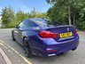 USED 2020 70 BMW M4 3.0 BiTurbo Heritage Edition Coupe 2dr Petrol DCT Euro 6 (s/s) (450 ps)-Factory Extras Worth &pound;9,750-BMW Celebrates its Motorsport heritage with a special edition of the BMW M4 Coupe-Limited to 75 units for the UK-750 Worldwide. Choice of 3 Colours Only-Imola red-Laguna Seca Blue & Velvet Blue metallic. Further distinguishing features of the M4 Edition M Heritage include a decorative strip in the colours of BMW M. It is integrated into the limited edition models carbon fibre reinforced plastic roof.Also new are forged 20-in alloys wheels in matt grey. Inside, there are two tone leather seats with contrast stitching and M Heritage identification within the headrests, carbon dashboard trim designed specifically for the M4 Edition M Heritage and door sill trim with further M Heritage identification. Running in Service complete at 1045 Miles. Velvet Blue Metallic-1 Former Keeper. 
