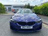 USED 2020 70 BMW M4 3.0 BiTurbo Heritage Edition Coupe 2dr Petrol DCT Euro 6 (s/s) (450 ps)-Factory Extras Worth &pound;9,750-BMW Celebrates its Motorsport heritage with a special edition of the BMW M4 Coupe-Limited to 75 units for the UK-750 Worldwide. Choice of 3 Colours Only-Imola red-Laguna Seca Blue & Velvet Blue metallic. Further distinguishing features of the M4 Edition M Heritage include a decorative strip in the colours of BMW M. It is integrated into the limited edition models carbon fibre reinforced plastic roof.Also new are forged 20-in alloys wheels in matt grey. Inside, there are two tone leather seats with contrast stitching and M Heritage identification within the headrests, carbon dashboard trim designed specifically for the M4 Edition M Heritage and door sill trim with further M Heritage identification. Running in Service complete at 1045 Miles. Velvet Blue Metallic-1 Former Keeper. 