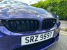 USED 2020 70 BMW M4 3.0 BiTurbo Heritage Edition Coupe 2dr Petrol DCT Euro 6 (s/s) (450 ps)-Factory Extras Worth &pound;9,750-BMW Celebrates its Motorsport heritage with a special edition of the BMW M4 Coupe-Limited to 75 units for the UK-750 Worldwide. Choice of 3 Colours Only-Imola red-Laguna Seca Blue & Velvet Blue metallic. Further distinguishing features of the M4 Edition M Heritage include a decorative strip in the colours of BMW M. It is integrated into the limited edition models carbon fibre reinforced plastic roof.Also new are forged 20-in alloys wheels in matt grey. Inside, there are two tone leather seats with contrast stitching and M Heritage identification within the headrests, carbon dashboard trim designed specifically for the M4 Edition M Heritage and door sill trim with further M Heritage identification. Running in Service complete at 1045 Miles. Velvet Blue Metallic-1 Former Keeper. 