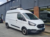 USED 2021 71 FORD TRANSIT CUSTOM 2.0 300 EcoBlue Leader Panel Van 5dr Diesel Manual L2 H2 Euro 6 (s/s) (130 ps) One owner from new, Fridge van