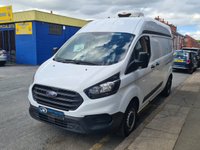 USED 2021 71 FORD TRANSIT CUSTOM 2.0 300 EcoBlue Leader Panel Van 5dr Diesel Manual L2 H2 Euro 6 (s/s) (130 ps) One owner from new, Fridge van