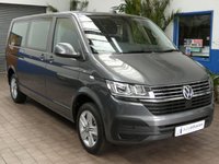 USED 2021 21 VOLKSWAGEN TRANSPORTER SHUTTLE 2.0 TDI SE Minibus Double Cab 5dr Diesel DSG LWB Euro 6 (s/s) (150 ps) 8 SEAT ANDROID APPLE CARPLAY AIR CON CRUISE CONTROL PARKING SENSORS 1 OWNER EXCELLENT SERVICE HISTORY WARRANTY