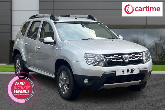 View our Dacia Duster 1.2 TCe Nav+ SUV 5dr Petrol Manual Euro 6 (s/s) (125 ps) Touchscreen, Satellite Navigation, Bluetooth, Rear Parking Sensors, 16-Inch Alloy Wheels