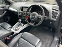 USED 2015 15 AUDI Q5 2.0 TDI S line Plus SUV 5dr Diesel S Tronic quattro Euro 6 (s/s) (190 ps) FULL SERVICE HISTORY WITH TIMING BELT CHANGE @67K 2 KEYS BOOK PACK SERVICED AS REQUIRED AND 1 YEAR MOT WITHIN THE SALE