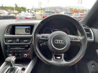 USED 2015 15 AUDI Q5 2.0 TDI S line Plus SUV 5dr Diesel S Tronic quattro Euro 6 (s/s) (190 ps) FULL SERVICE HISTORY WITH TIMING BELT CHANGE @67K 2 KEYS BOOK PACK SERVICED AS REQUIRED AND 1 YEAR MOT WITHIN THE SALE