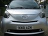 USED 2011 61 TOYOTA IQ 1.33 Dual VVT-i 3 Hatchback 3dr Petrol Manual Euro 5 (s/s) (98 ps) Leather interior. Air conditioning climate control. Electric folding door mirrors. Traction control. Rain sensor.
