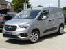 USED 2021 71 VAUXHALL COMBO 1.5 Turbo D 2000 Griffin Panel Van 4dr Diesel Manual L1 H1 Euro 6 (100 ps) Finished in QUARTZ SILVER MET with PLYLINED REAR. Very Clean 3 seater van. This practical small van has a one-tonne payload and the cabin is airy, comfortable and modern. Features include Fixed full height Bulk Head, Alloy Wheels, Rear Park Sensors, DAB Radio, B/Tooth, Cruise Control and more. Serviced at 24917 miles and on Arrival at 70916 miles.