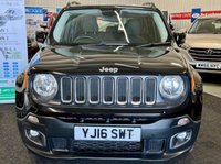 USED 2016 16 JEEP RENEGADE 1.6 MultiJetII Longitude SUV 5dr Diesel Manual Euro 6 (s/s) (120 ps) - ONLY &pound;35 ROAD TAX -