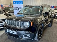 USED 2016 16 JEEP RENEGADE 1.6 MultiJetII Longitude SUV 5dr Diesel Manual Euro 6 (s/s) (120 ps) - ONLY &pound;35 ROAD TAX -