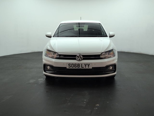USED 2019 68 Volkswagen Polo 1.0 TSI Gpf R-Line Hatchback 5dr Petrol Manual Euro 6 (s/S) (115 Ps) - Privacy, Sensors, Bluetooth