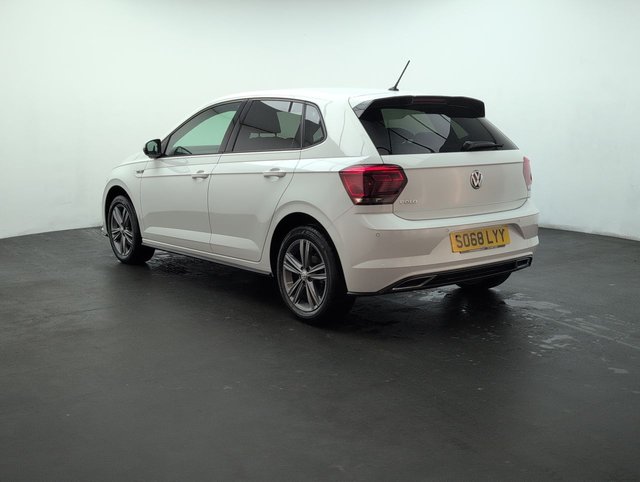 USED 2019 68 Volkswagen Polo 1.0 TSI Gpf R-Line Hatchback 5dr Petrol Manual Euro 6 (s/S) (115 Ps) - Privacy, Sensors, Bluetooth