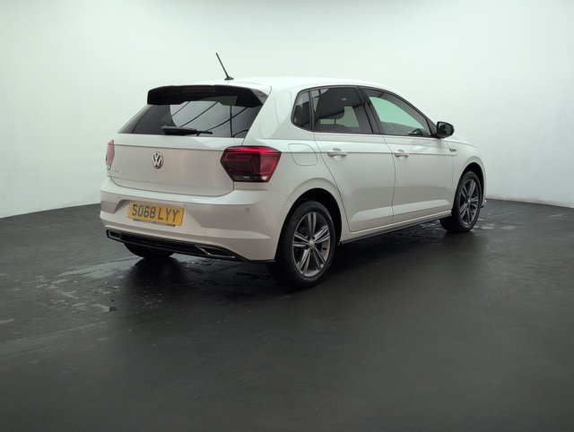 USED 2019 68 Volkswagen Polo 1.0 TSI Gpf R-Line Hatchback 5dr Petrol Manual Euro 6 (s/S) (115 Ps) - Privacy, Sensors, Bluetooth