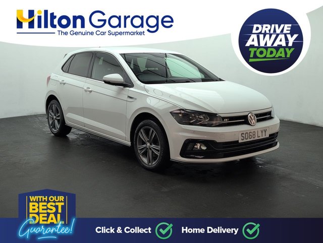 USED 2019 68 Volkswagen Polo 1.0 TSI Gpf R-Line Hatchback 5dr Petrol Manual Euro 6 (s/S) (115 Ps) - Privacy, Sensors, Bluetooth
